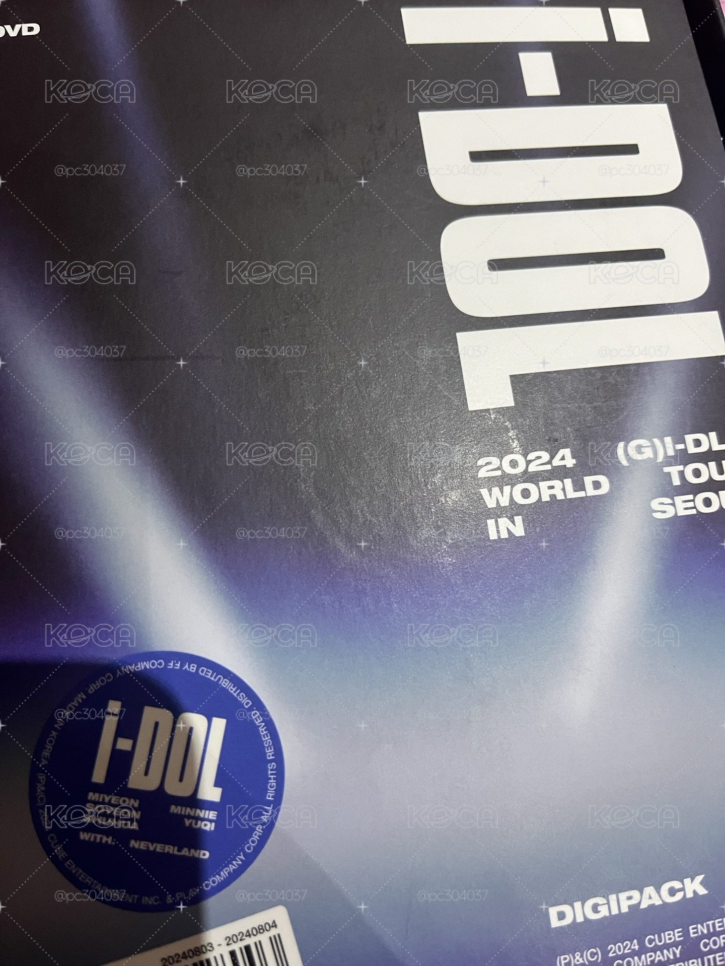 IDLE 2024世巡DVD（含特典）