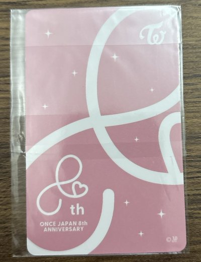 紗紗日本八週年快閃 參加賞小卡💜