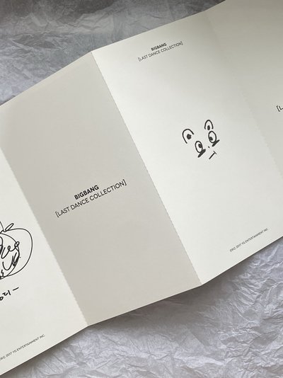 BIGBANG 1st寫真、A TO Z寫真、明信片