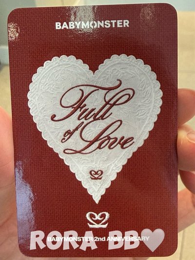 競標 🩵BABYMONSTER RUKA 仁寺洞線下任務卡