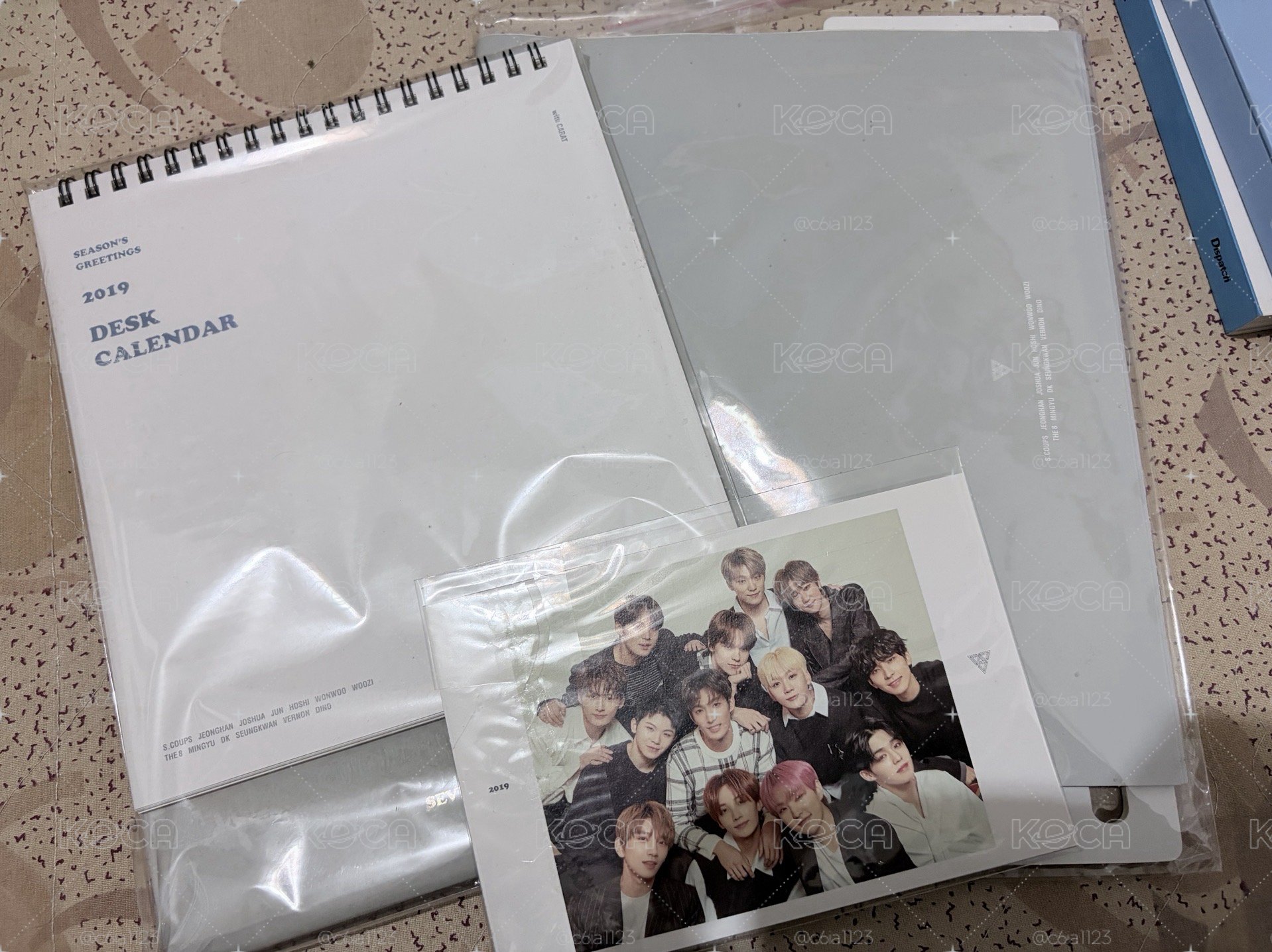 2019 seventeen年曆