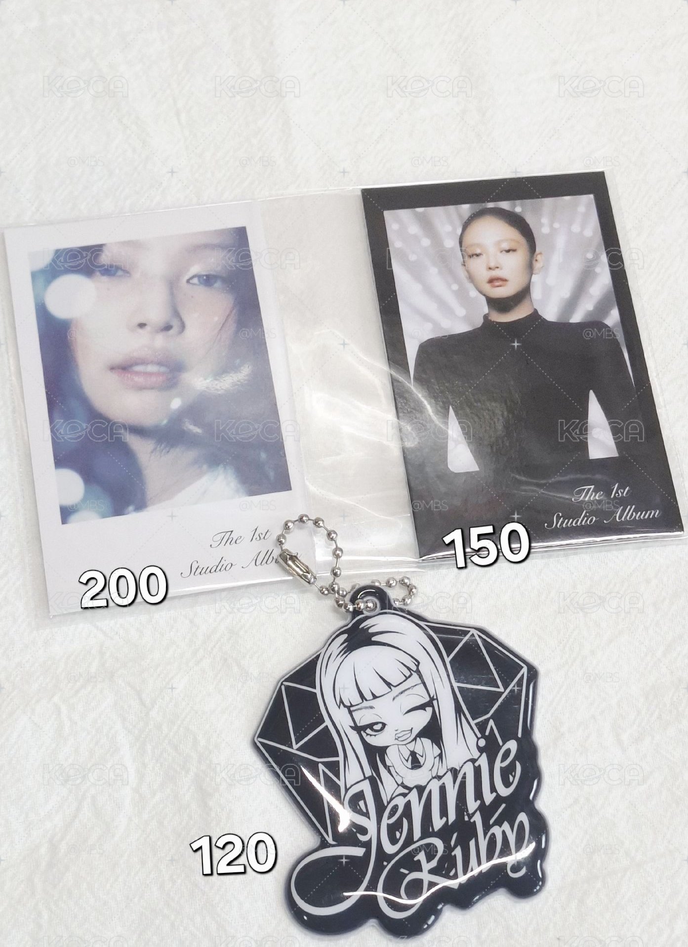 jennie × miniso聯名 吊飾／拍立得