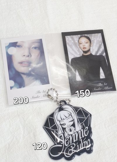 jennie × miniso聯名 吊飾／拍立得