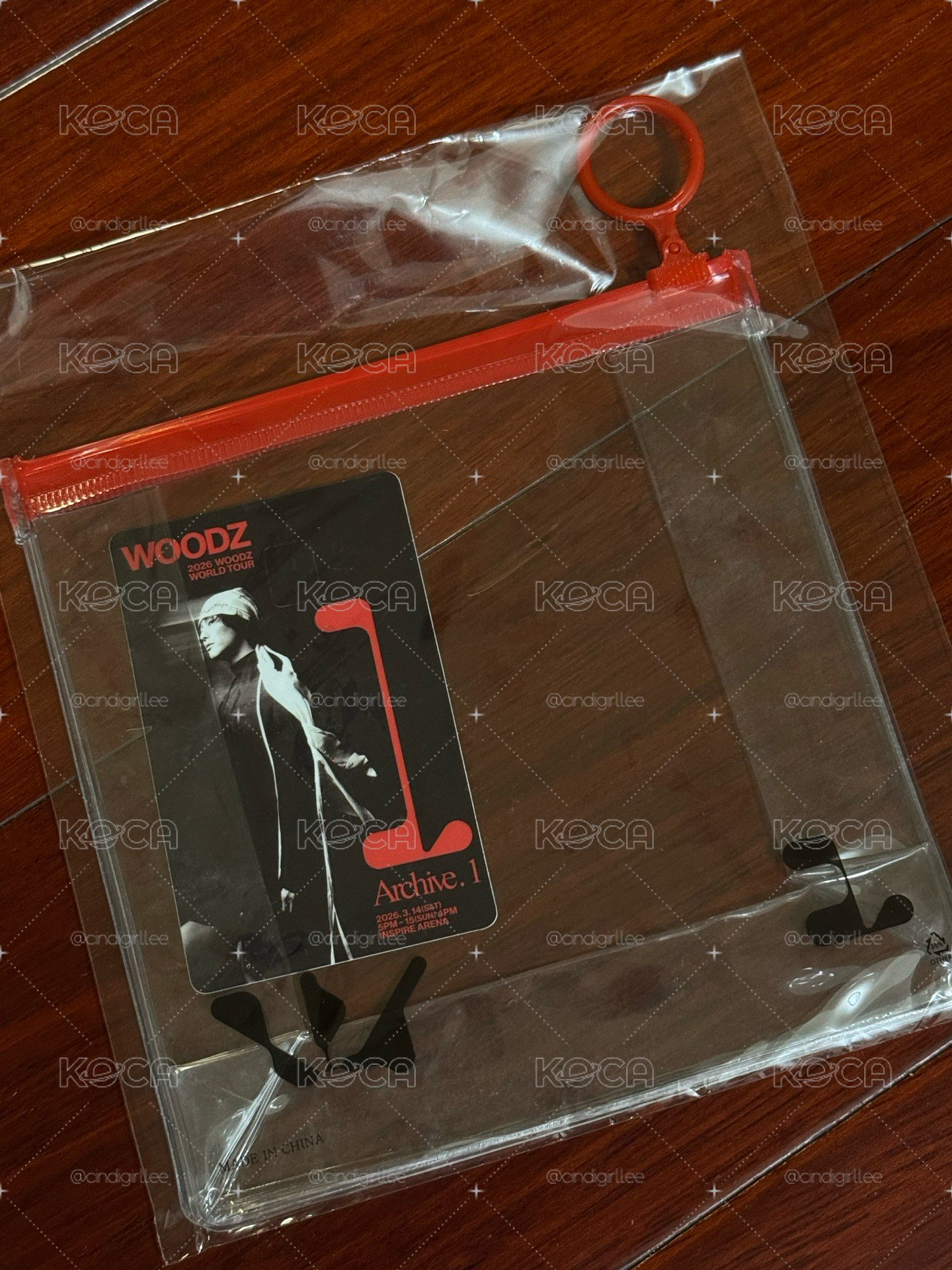 Woodz Archive.1 仁川場演唱會入場禮
