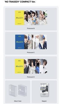 NO TRAGEDY WVS單封特典