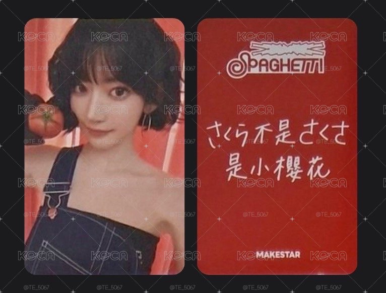 SPAGHETTI ms 台北 簽售卡 