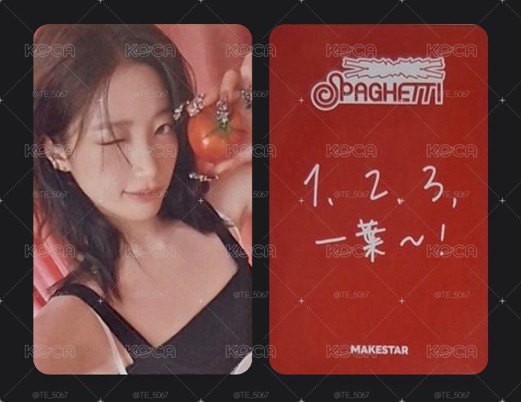 SPAGHETTI ms 台北 簽售卡 