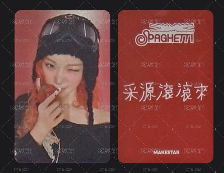 SPAGHETTI ms 台北 簽售卡 