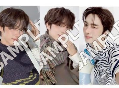 tws環球成員三張特典一組