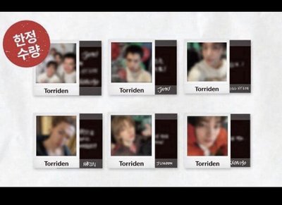 Torriden x CORTIS 藍色保濕面膜/小卡全套