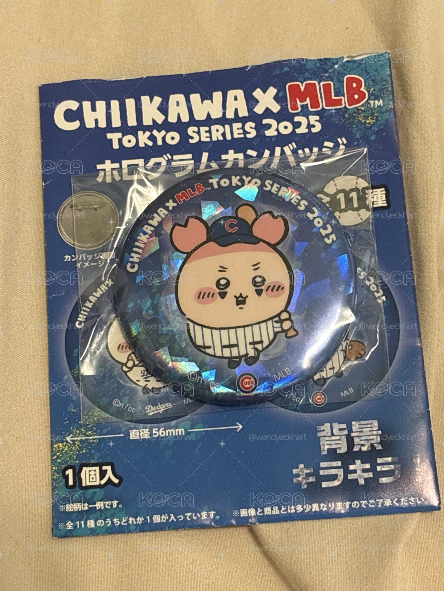 MLB 聯名 古本徽章