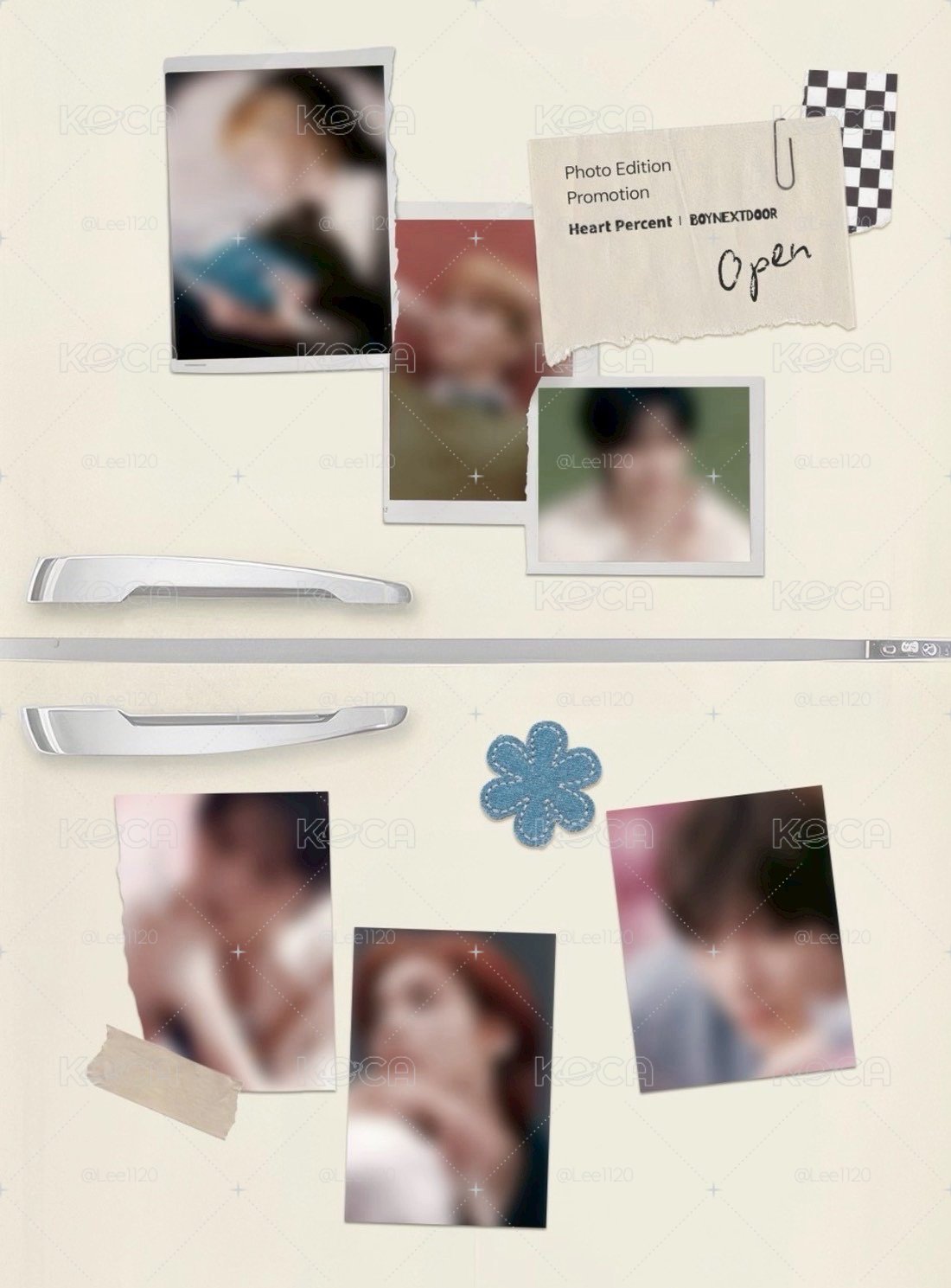 Heart Percent 3萬滿額 明信片 可以挑成員