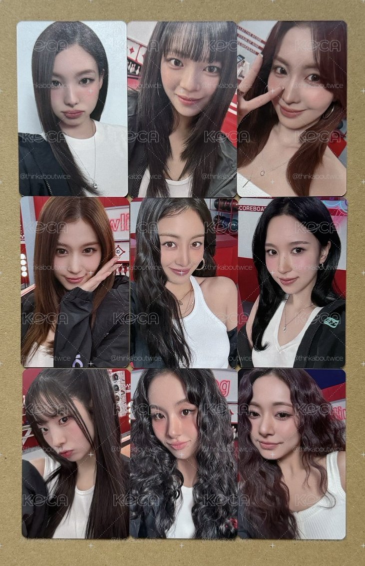 TWICE 日本 新國立滿額卡 小卡