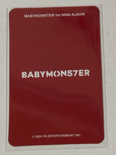 24 FM K4 台北簽售+24 玫瑰日YG幸運卡ver.c 貓抓 PHARITA