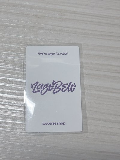 Tws 崔英宰 單曲 小卡