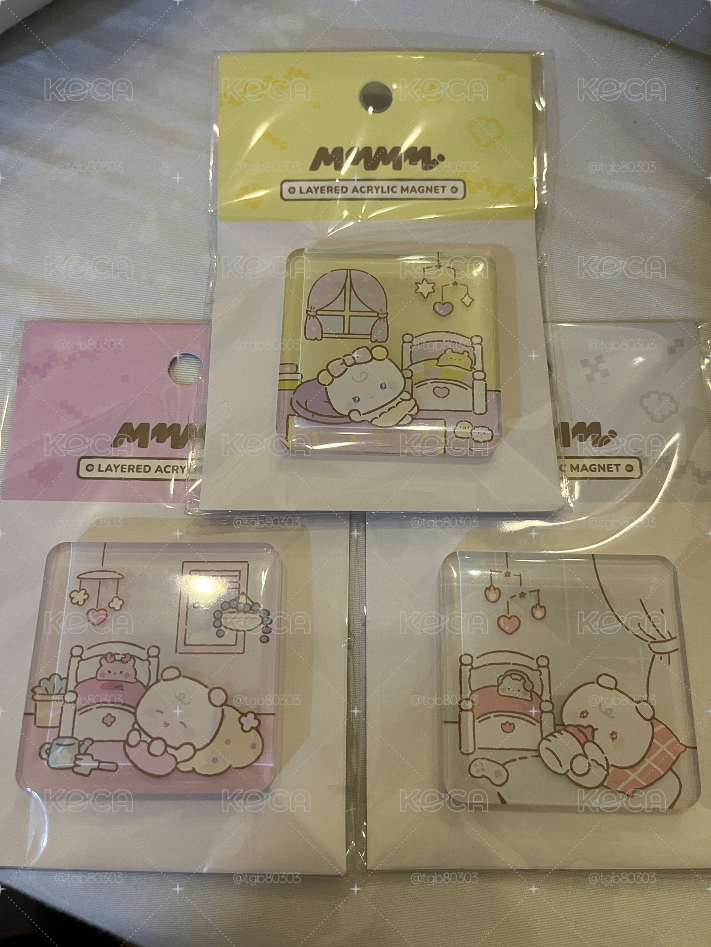 PLAVE BABY ROOM快閃店磁鐵