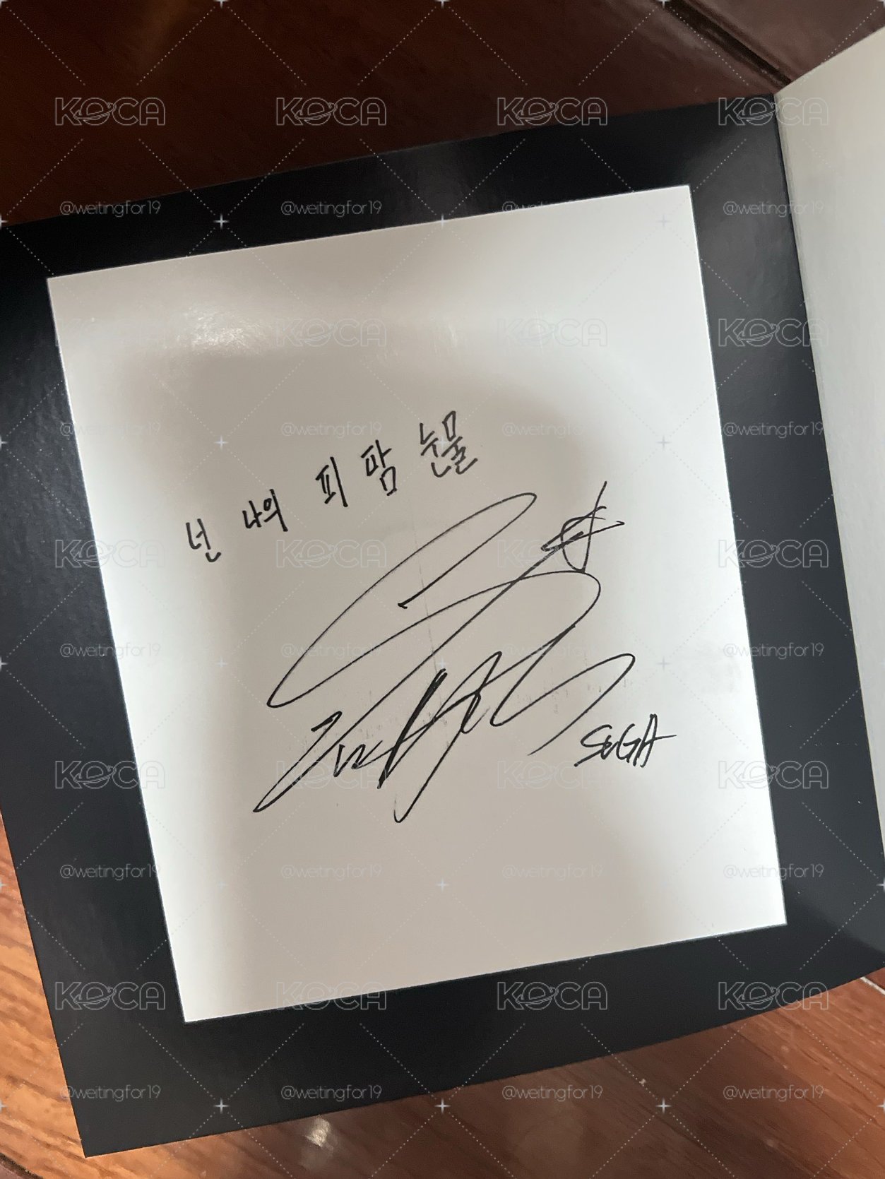 WINGS 專輯卡