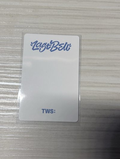 Tws 申惟 單曲 小卡