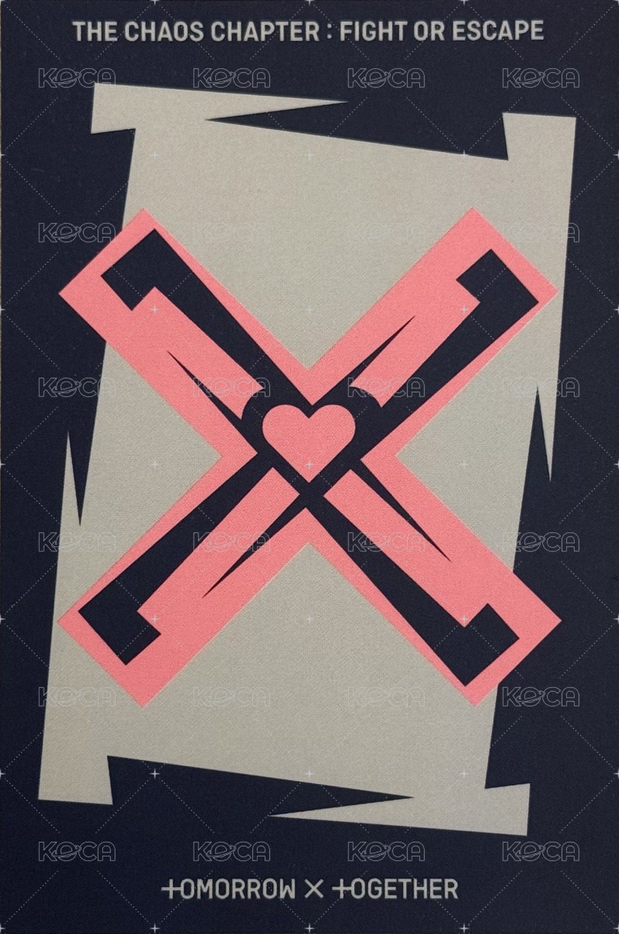 FOE 打歌卡 玫瑰打歌 背面