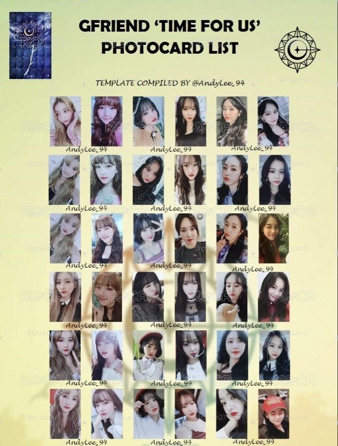 GFRIEND 正規二輯 Time for us 專卡 一鍵畢業