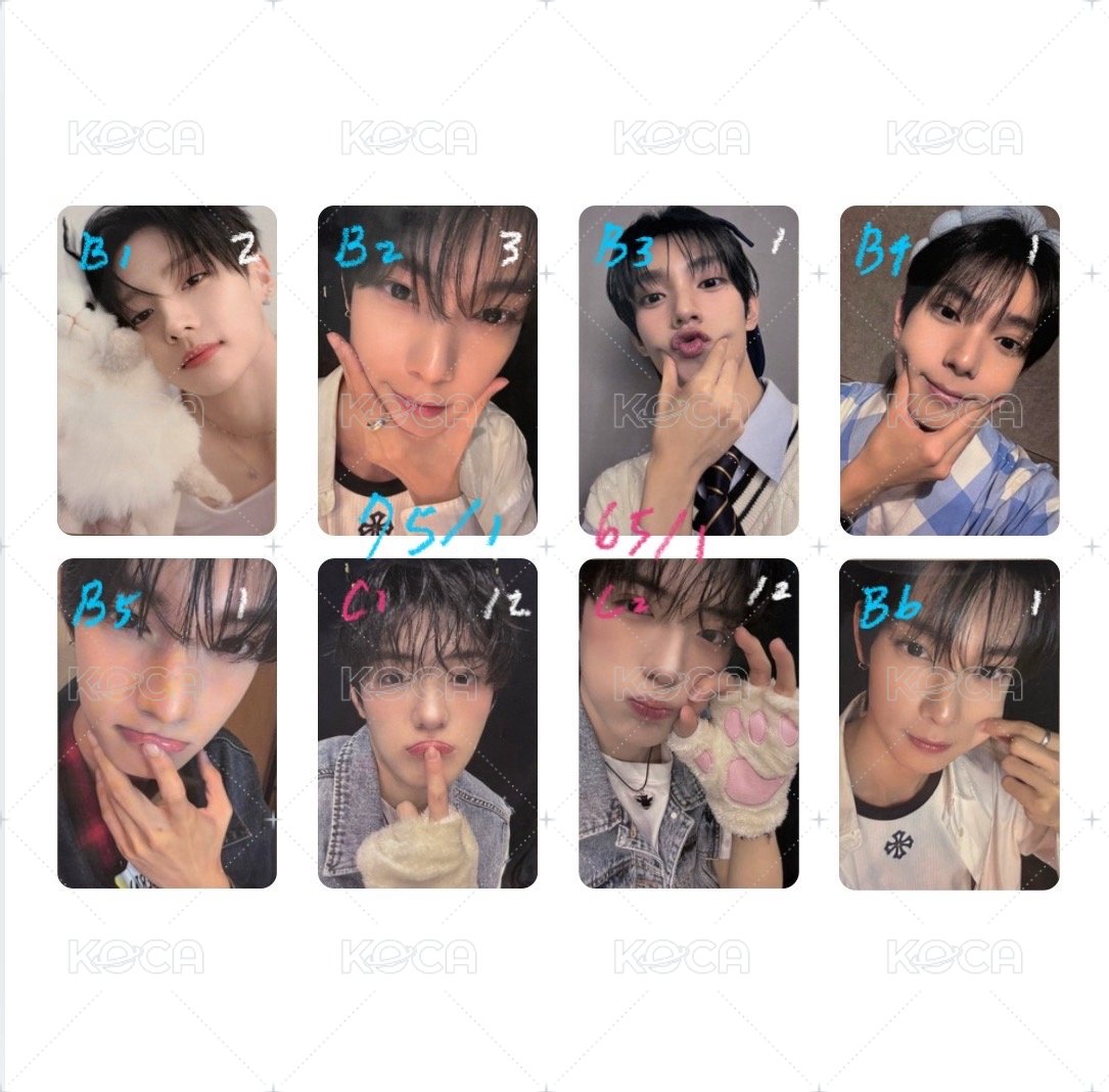 Boys II Planet 展覽卡