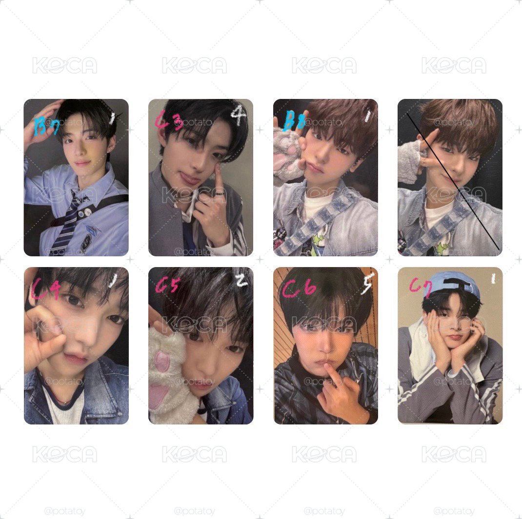 Boys II Planet 展覽卡