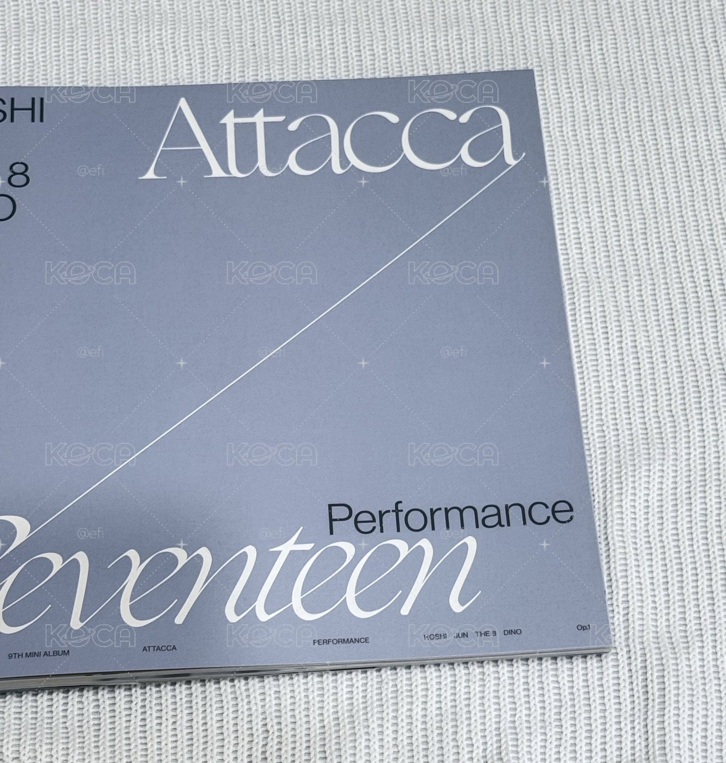 SEVENTEEN mini9 Attacca op.1 空專