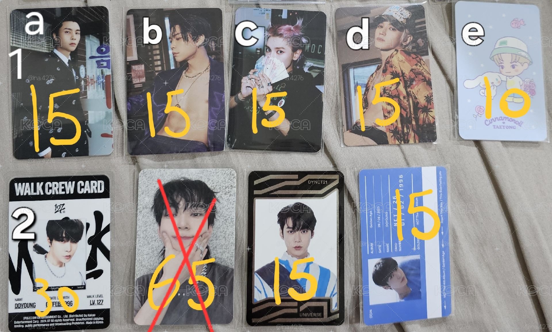 NCT127 Johnny 泰容 道英
