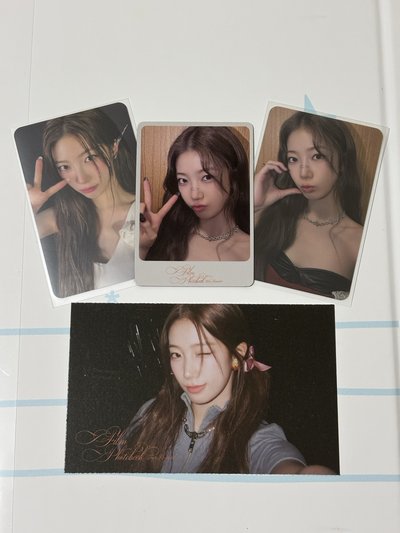 回憶錄小卡+相片卡+AM特典磁鐵 葉