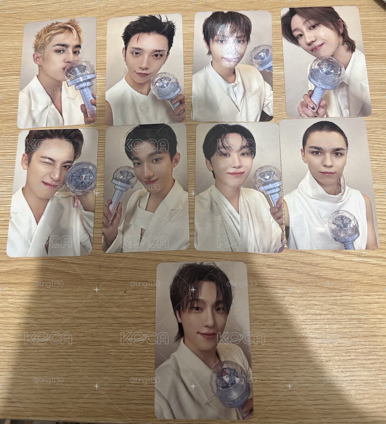 seventeen NEW 演唱會粽卡