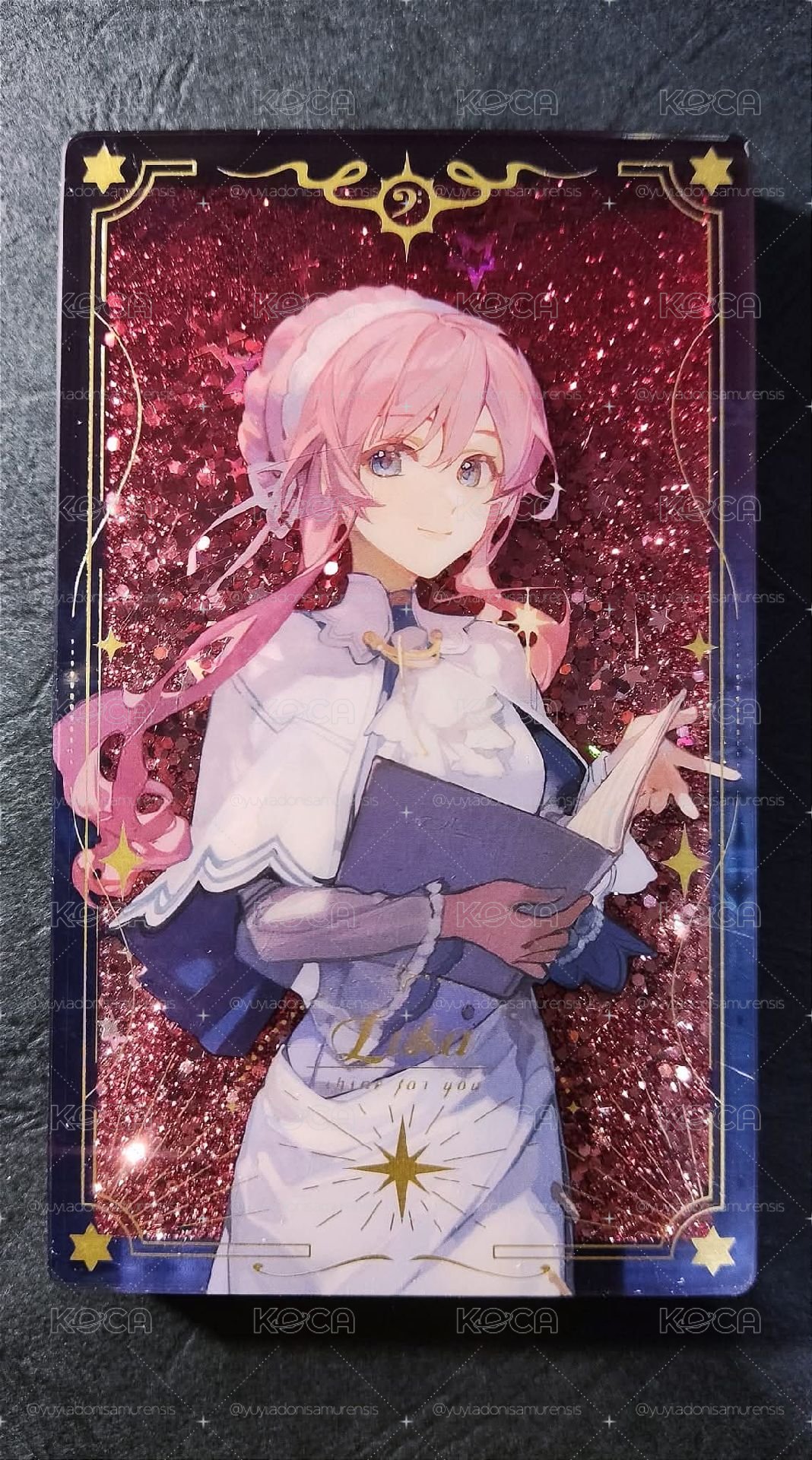 BEMOE 初音未來 星祈之夜 流沙壓克力擺件 LUKA款