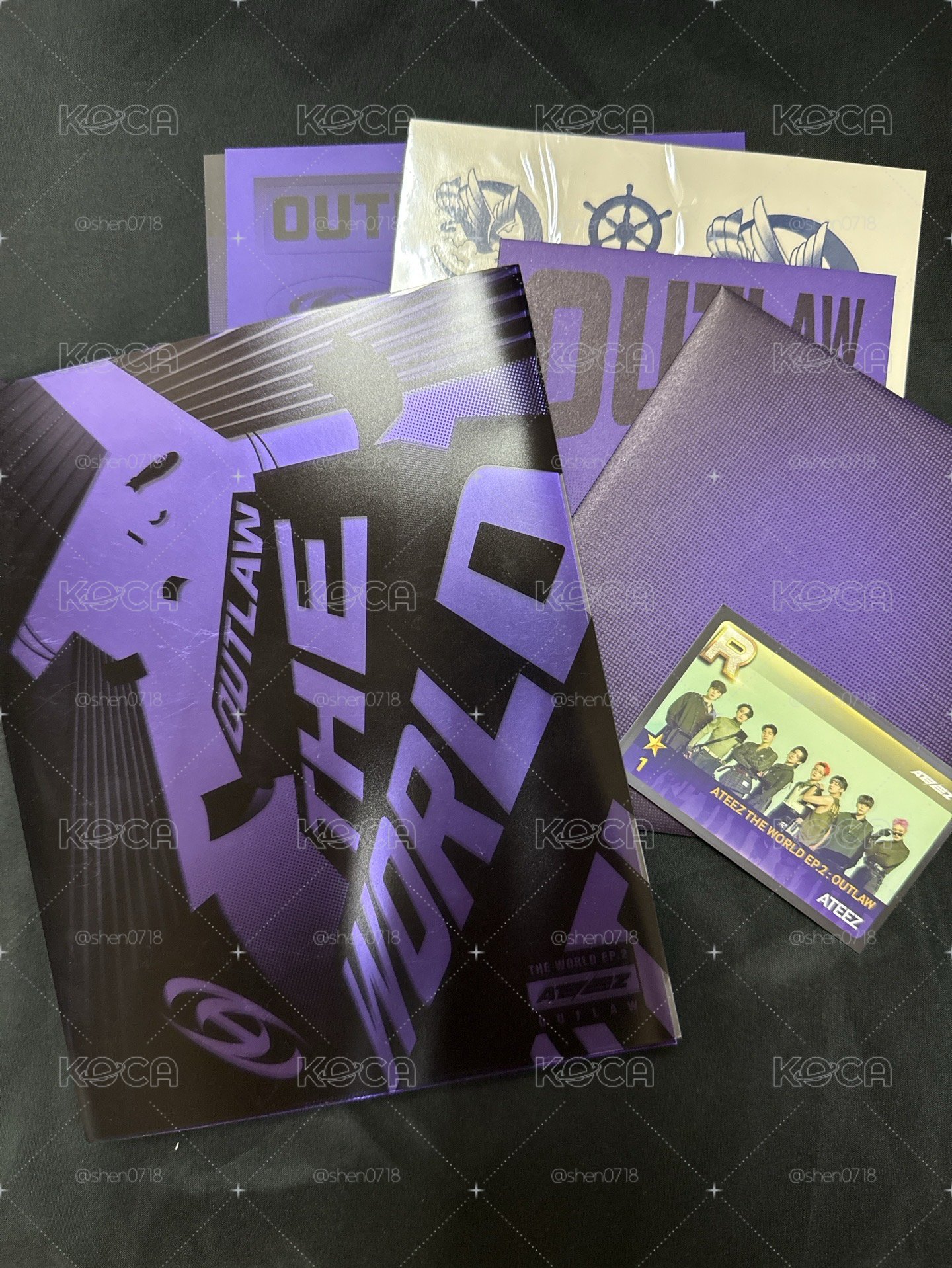 ATEEZ THE WORLD EP.2:OUTLAW 空專