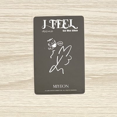 i-dle I feel 皇冠打歌卡 Miyeon 