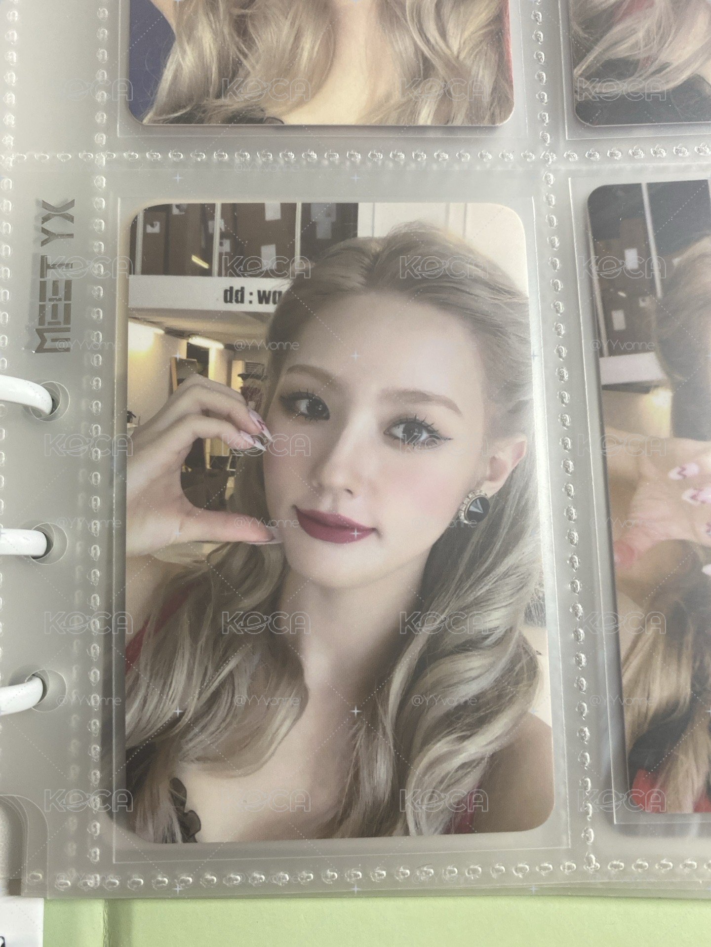 I LOVE k4 簽售卡 