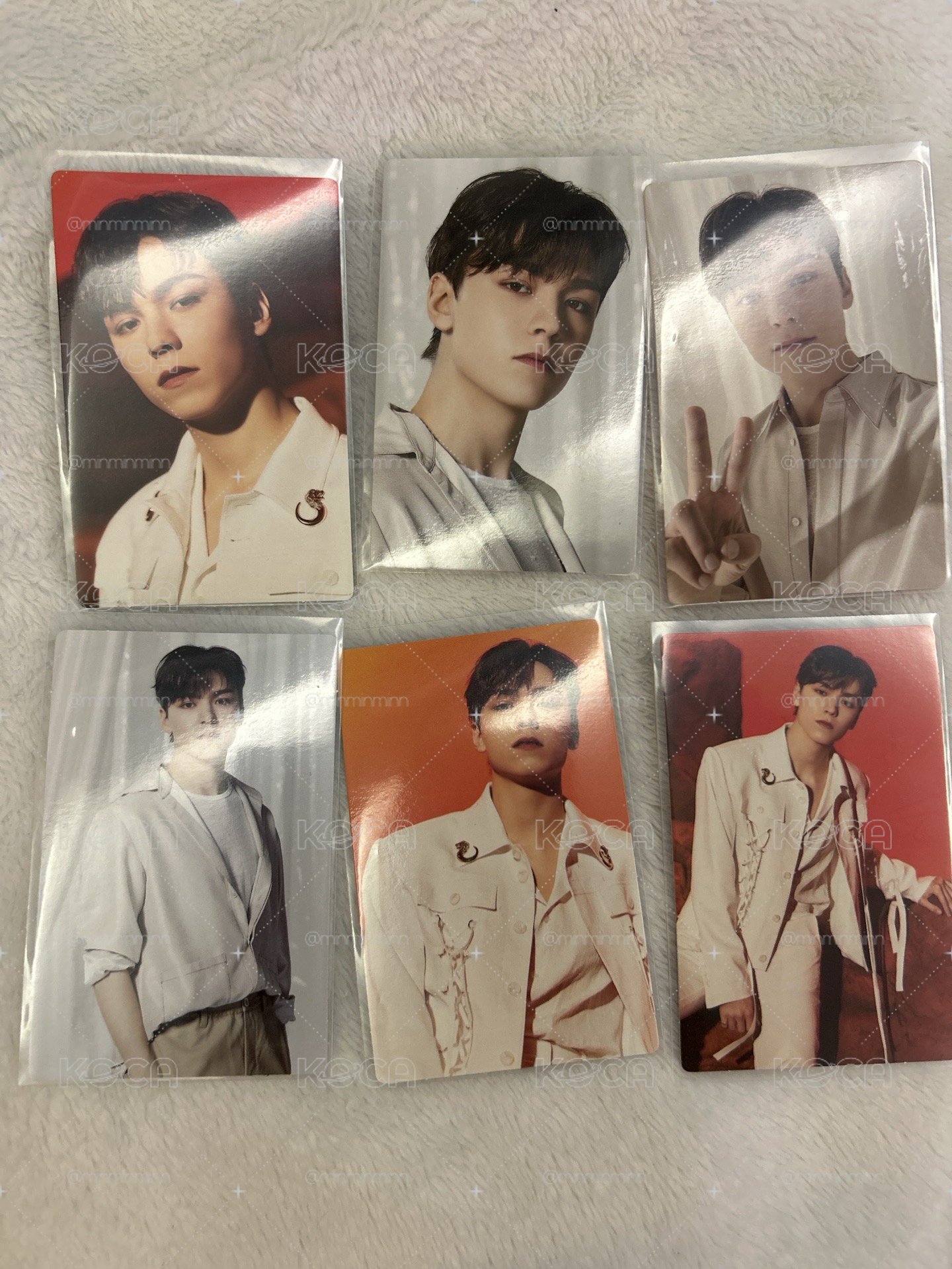 SEVENTEEN be the sun 隨機卡 小波 Vernon set