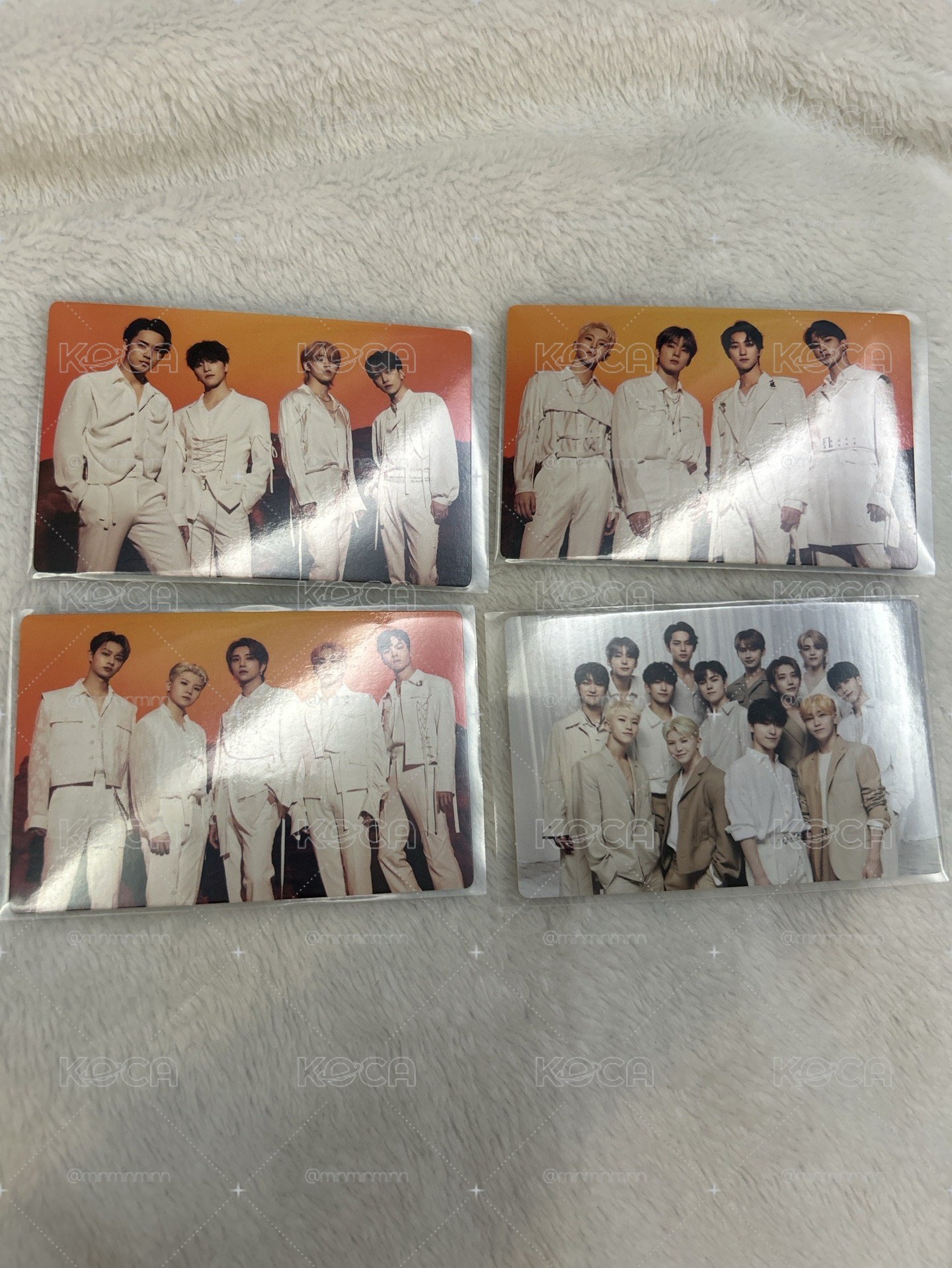 SEVENTEEN be the sun 隨機卡 團體卡 set