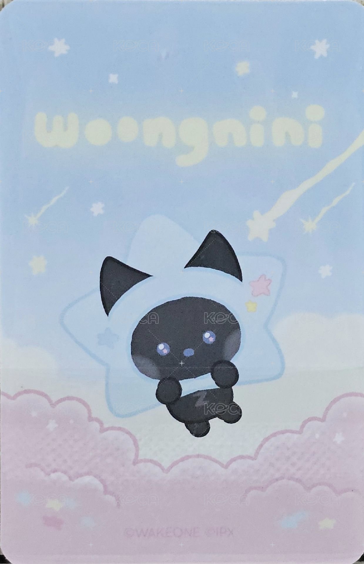 zeroni 星星 周邊卡  背面