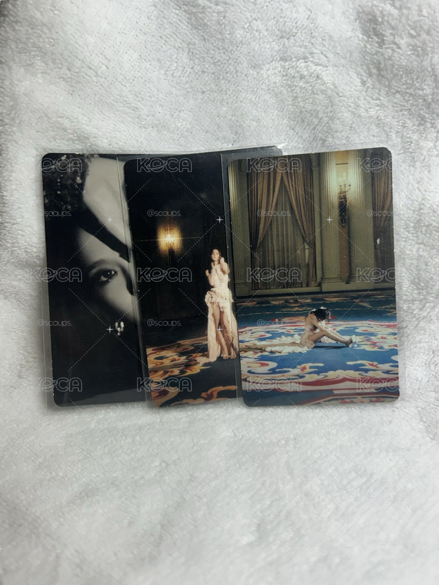 JISOO ME 紅版專輯卡 紫版固配