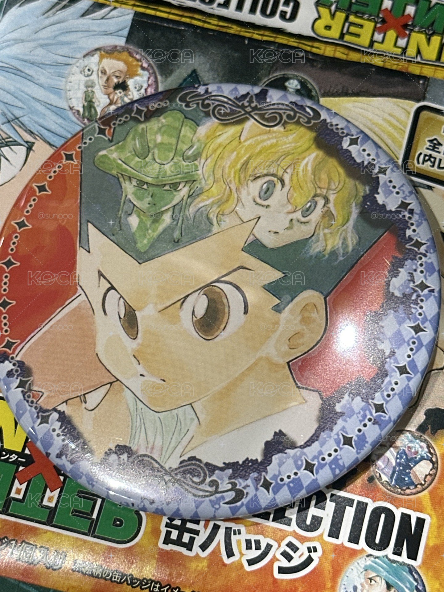 JUMPSHOP 角色原畫徽章 徽章 未拆盲包