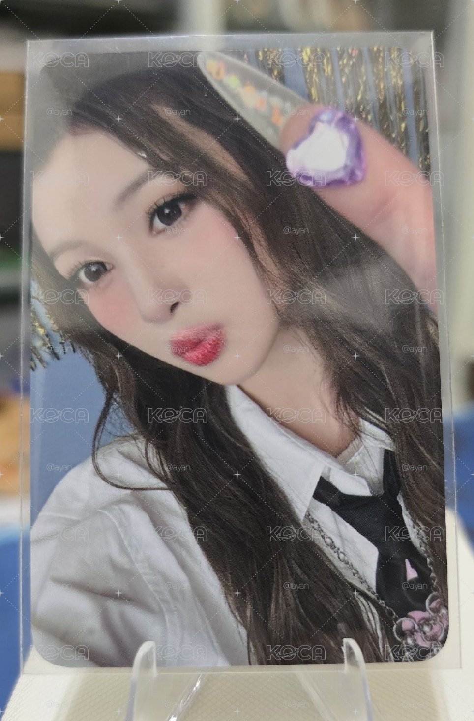 MIRROR el 特典卡 업지보식 ver.