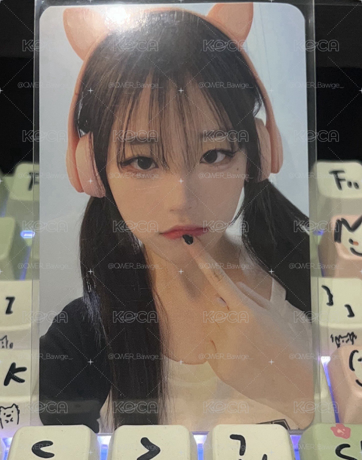 Hina 出道前ms簽售卡