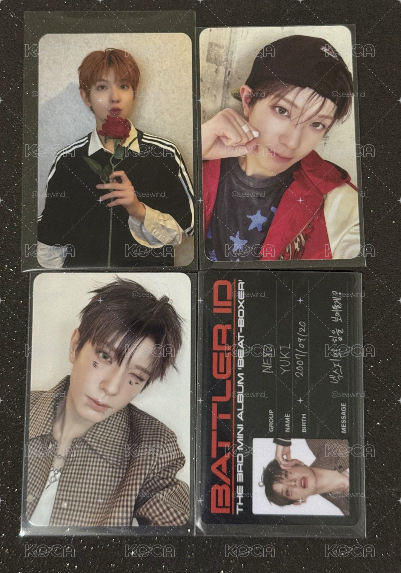 NEXZ YUKI MS 玫瑰+專卡單人一鍵畢業