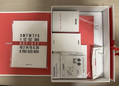 seventeen 25年台歷全套+wvs特典