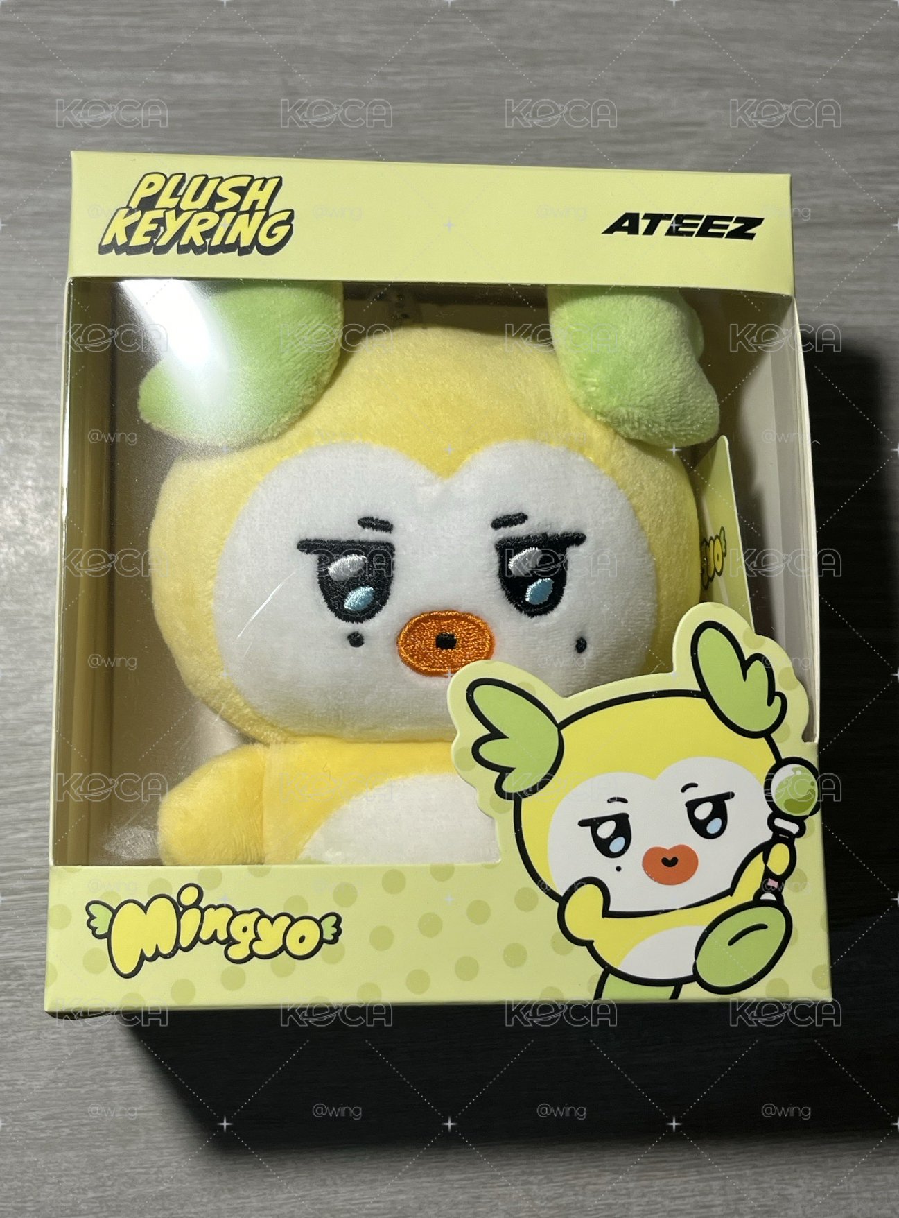 ATEEZ Mingyo 旼呦 吊飾娃