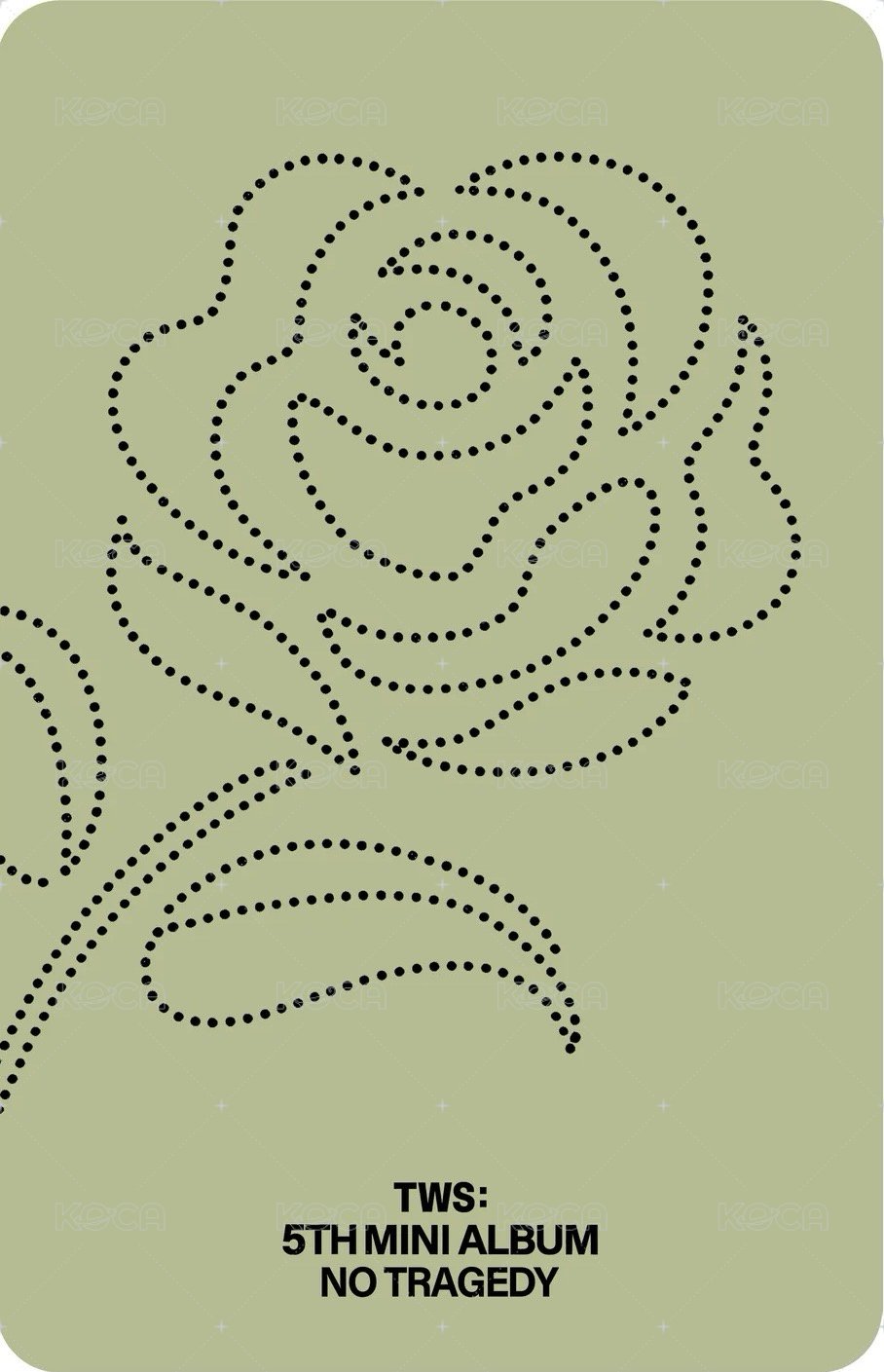 迷五 Rush ver. 專輯卡 單封 背面