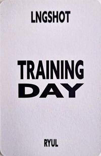 LNGSHOTLNGSHOT Training Day EP專輯】現貨Lngshot Training Day EP 已