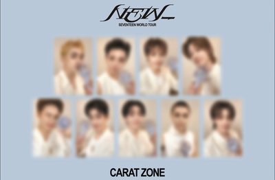 SEVENTEEN 仁川場粽卡一套（無八）
