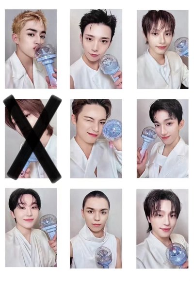 SEVENTEEN 仁川場粽卡一套（無八）