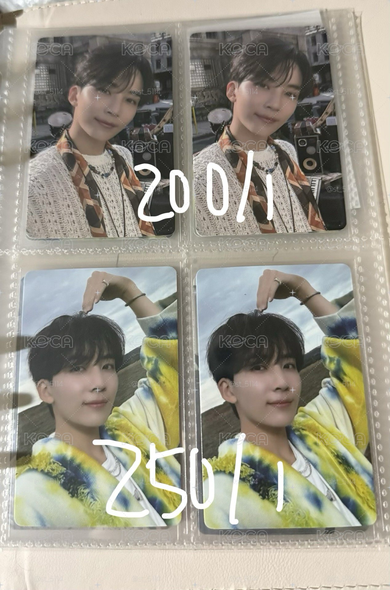 SEVENTEEN mini10特典卡淨漢小卡
