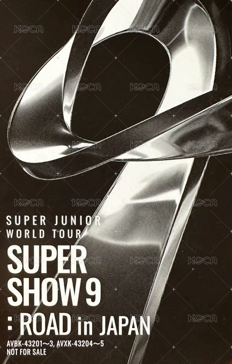 SS9 日本 演唱會 DVD / CD 卡  背面